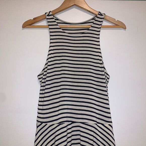 😊 3/$30 Maurices dress black & white stripes sleeveless Sz XS has POCKETS - Picture 10 of 12
